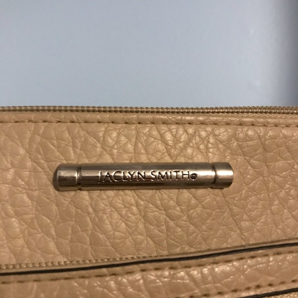 Jaclyn Smith purse - Tan, 3 pockets, 11”x5”x7” - Picture 3 of 12